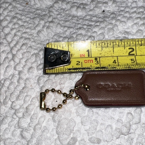 Coach Dark Brown Leather Insignia - Picture 3 of 3